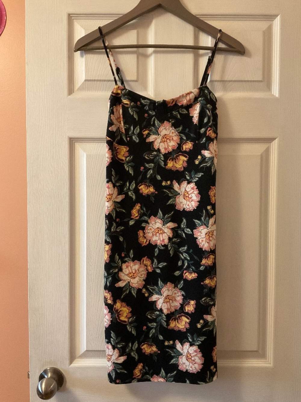Bodycon flower dress